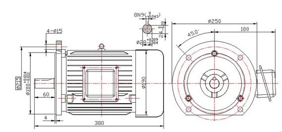 20kw -75kw 10000rpm high rpm PM motor