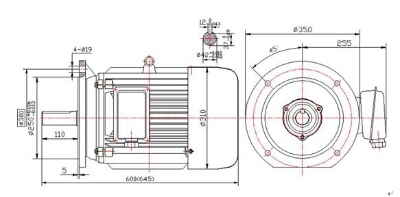 100kw 10000rpm high speed brushless PM sychronous motor
