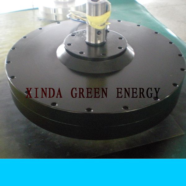 2kw 180rpm axial flux permanent magnet generator for hydro turbine