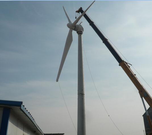 100kw on grid off grid wind turbine system wind farm