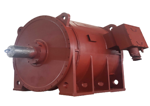 Brushless explosion-proof permanent magnet synchronous frequency conversion motor for mine industry (permanent magnet direct drive motor