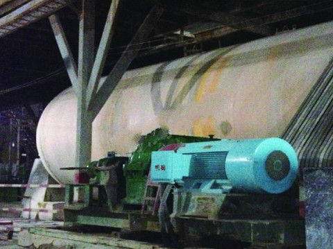 Special Permanent magnet synchronous motor for ball mill