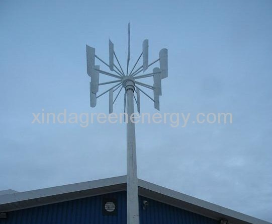 Vertical Axis Wind Turbine Generator 5kw