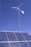 10kw wind turbine 7kw solar hybrid system